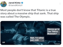 Olympic Jarod Kintz GIF - Olympic Jarod Kintz Titanic GIFs