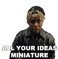 All Your Ideas Miniature Ybn Cordae Sticker - All Your Ideas Miniature Ybn Cordae Cordae Stickers