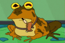 Bripe Bripe Frog GIF - Bripe Bripe Frog Hypnotoad GIFs