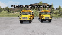 bus school