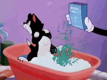 Figaro'S Bath Day GIF - Figaro Cartoon Kids GIFs