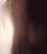 a close up of a person 's hair with a few drops of water coming out of it