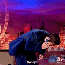 Bye Harry Styles GIF - Bye Harry Styles Late Late Show GIFs