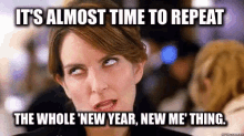 New Year New Me Thing GIF - New Year New Me Tina Fey Eye Roll GIFs