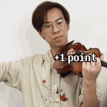 Plus One Point Eddy Chen GIF - Plus One Point Eddy Chen Two Set Violin GIFs