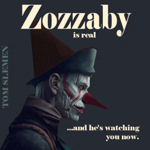 Zozzaby Creepy Clown GIF - Zozzaby Creepy Clown Tom Slemen GIFs