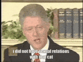 Cat Bill GIF - Cat Bill Clinton GIFs