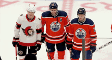 Ottawa Senators Edmonton Oilers GIF - Ottawa Senators Edmonton Oilers Rookies GIFs