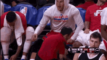 Blake Griffin Blow Up It GIF - Blake Griffin Blow Up It Funny GIFs
