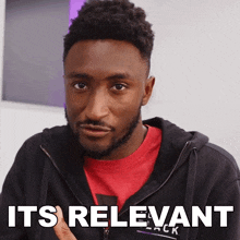 Its Relevant Marques Brownlee GIF - Its Relevant Marques Brownlee Its Important GIFs