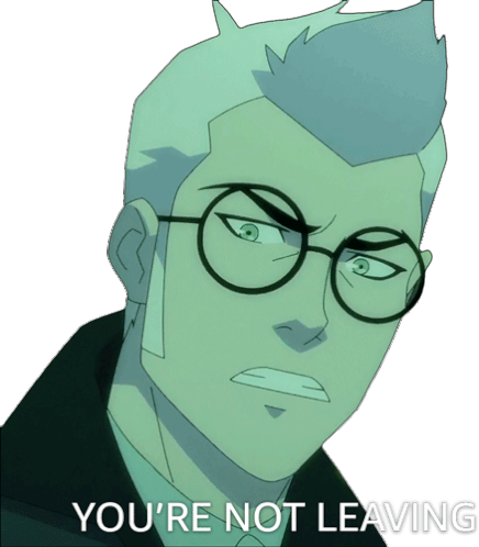 Youre Not Leaving Percy Sticker - Youre Not Leaving Percy The Legend Of Vox Machina Stickers