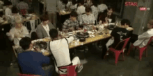 슈퍼주니어 회식 GIF - Super Junior Company Dinner GIFs