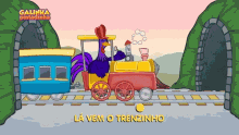 La Vem O Trenzinho Here Comes The Train GIF