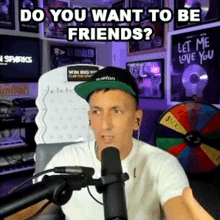 Do You Want To Be Friends Clinton Sparks GIF - Do You Want To Be Friends Clinton Sparks You Wanna Be My Friend GIFs