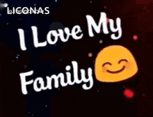 I Love My Family Text GIF - I Love My Family My Family Text GIFs
