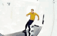 Pavel Chekov Running GIF
