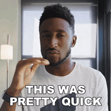 This Was Pretty Quick Marques Brownlee GIF - This Was Pretty Quick Marques Brownlee It Was Pretty Fast GIFs