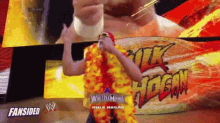 Hulk Hogan Feather GIF - Hulk Hogan Feather Cant Hear You GIFs