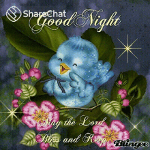 Good Night May The Lord Bless And Keep GIF