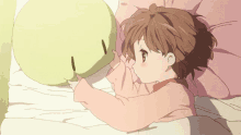 alone cute pinch anime