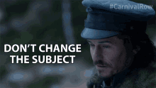 Dont Change The Subject Orlando Bloom GIF - Dont Change The Subject Orlando Bloom Rycroft Philostrate GIFs
