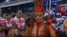 Passista Viviane Araújo Rainha De Bateria Tv Globo Carnaval Samba GIF - Carnival Viviaraujo Tvglobo GIFs