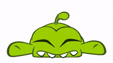 tired om nom cut the rope exhausted i need some rest