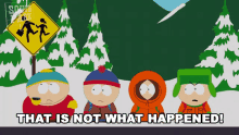 That Is Not What Happened Kyle GIF - That Is Not What Happened Kyle South Park GIFs