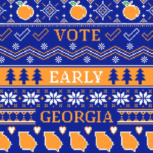 Vote Early Georgia Voting Early GIF
