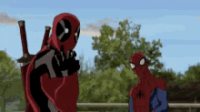 Deadpool Spiderman GIF - Deadpool Spiderman Spideypool GIFs