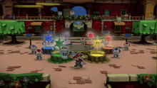 paper mario color splash paper mario color splash origami king the thousand year door