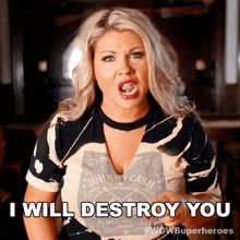 I Will Destroy You Vickie Lynn Mccoy GIF - I Will Destroy You Vickie Lynn Mccoy Wow Women Of Wrestling GIFs