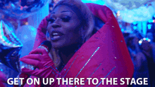 Get On Up There To The Stage Peppermint GIF - Get On Up There To The Stage Peppermint Survival Of The Thickest GIFs