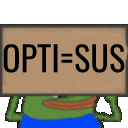 Opti Sus Sticker - Opti Sus Pepe Stickers