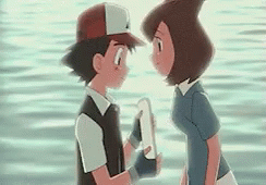 pokemon misty and ash kiss