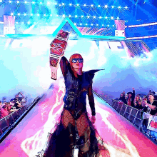 Becky Lynch Raw Womens Champion GIF - Becky Lynch Raw Womens Champion Entrance GIFs