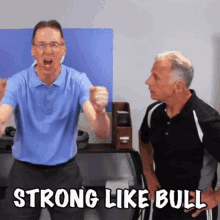 Bob And Brad Strong GIF - Bob And Brad Strong Strong Like Bull GIFs