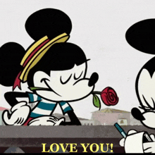 Love You Rose GIF - Love You Rose Disney GIFs