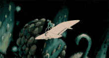 Nausicaa GIF - Nausicaa Of The Valley Of The Wind Flying Airplane GIFs