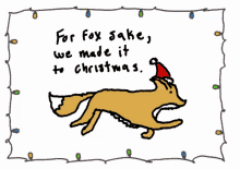Christmas Fox Christmas GIF - Christmas Fox Christmas Fox Sake GIFs