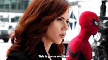 Black Widow This Is Gonna End Well GIF - Black Widow This Is Gonna End Well GIFs
