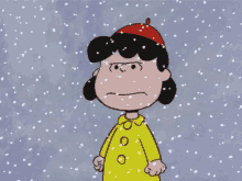 Peanuts Snow GIF - Peanuts Snow Girl GIFs