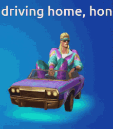 driving home hon