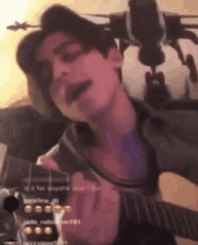 Aidan Gallagher GIF - Aidan Gallagher Guitar GIFs