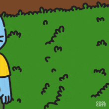 Blue Cat Cool Cats GIF - Blue Cat Cool Cats Bye GIFs