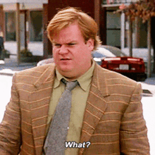 Tommy Boy What GIF - Tommy Boy What So What GIFs