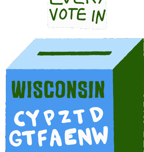 Every Vote In Wisconsin Must Be Counted Sticker - Every Vote In Wisconsin Must Be Counted Count Every Vote Stickers