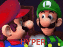 Mario Luigi What GIF - Mario Luigi What Oh My God GIFs