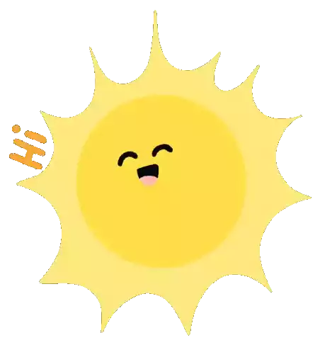 Hi Sunshine Sticker - Hi Sunshine Hello Stickers