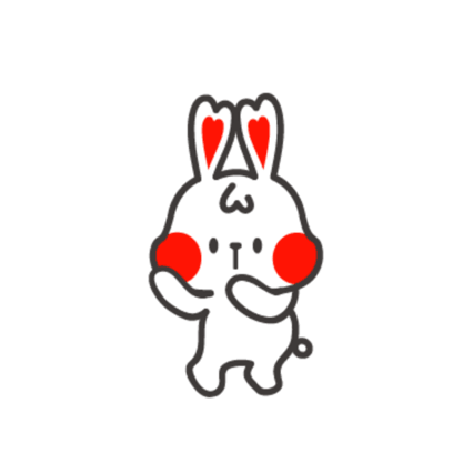 White Rabbit Sticker - White Rabbit Music Stickers